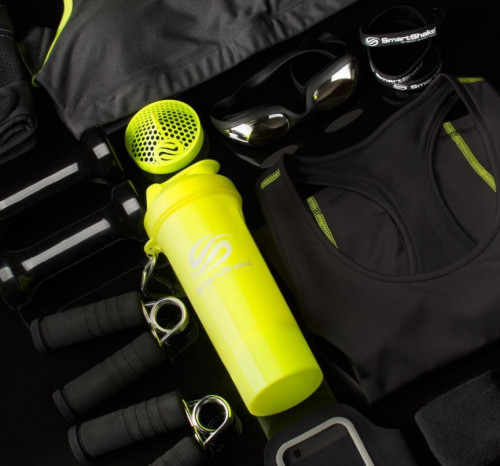 Yellow Neon 500ml SmartShake 3