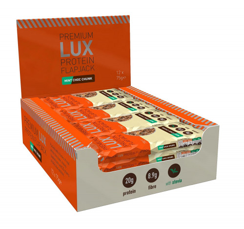 Premium LUX Protein Bars 12 бр. Bodybuilding Warehouse 1