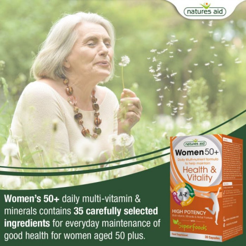 Women's 50+ Multi-Vitamins & Minerals 3