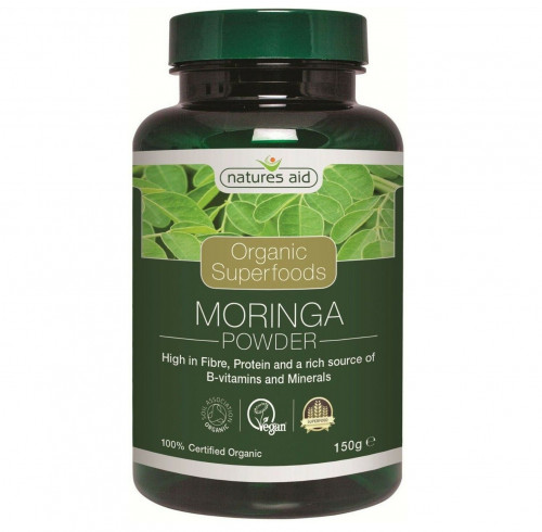 Organic Moringa Natures Aid 150 gr 1