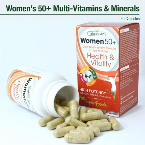 Women's 50+ Multi-Vitamins & Minerals 2