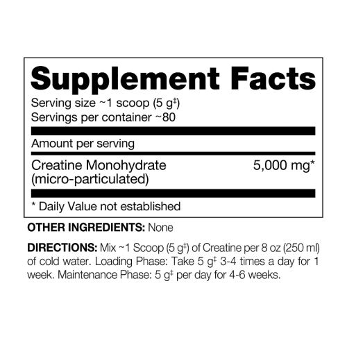 CREATINE Monohydrate 400g 2