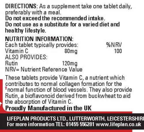 Rutin and Vitamin C 2