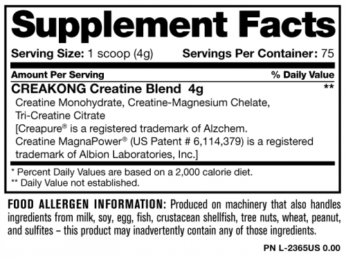 Mutant CreaKONG 300gr 2