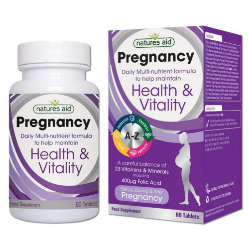 МултиВитамини и Минерали за бременни Natures Aid 1