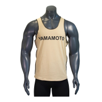YAMAMOTO ACTIVE WEAR Man Tank Top Sand Beige 1