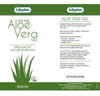 Aloe Vera Gel 200ml Organic 2