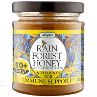 Rainforest Honey Active 10+ With Lemon And D3 227g 1