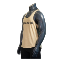 YAMAMOTO ACTIVE WEAR Man Tank Top Sand Beige 2
